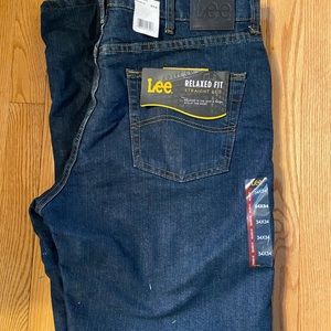 Men’s Lee relaxed fit jeans 34x34 black quartz NWT